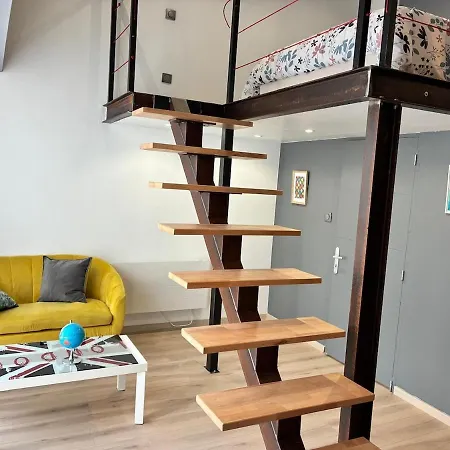 Industrial Loft Gare 2 People * Épinal